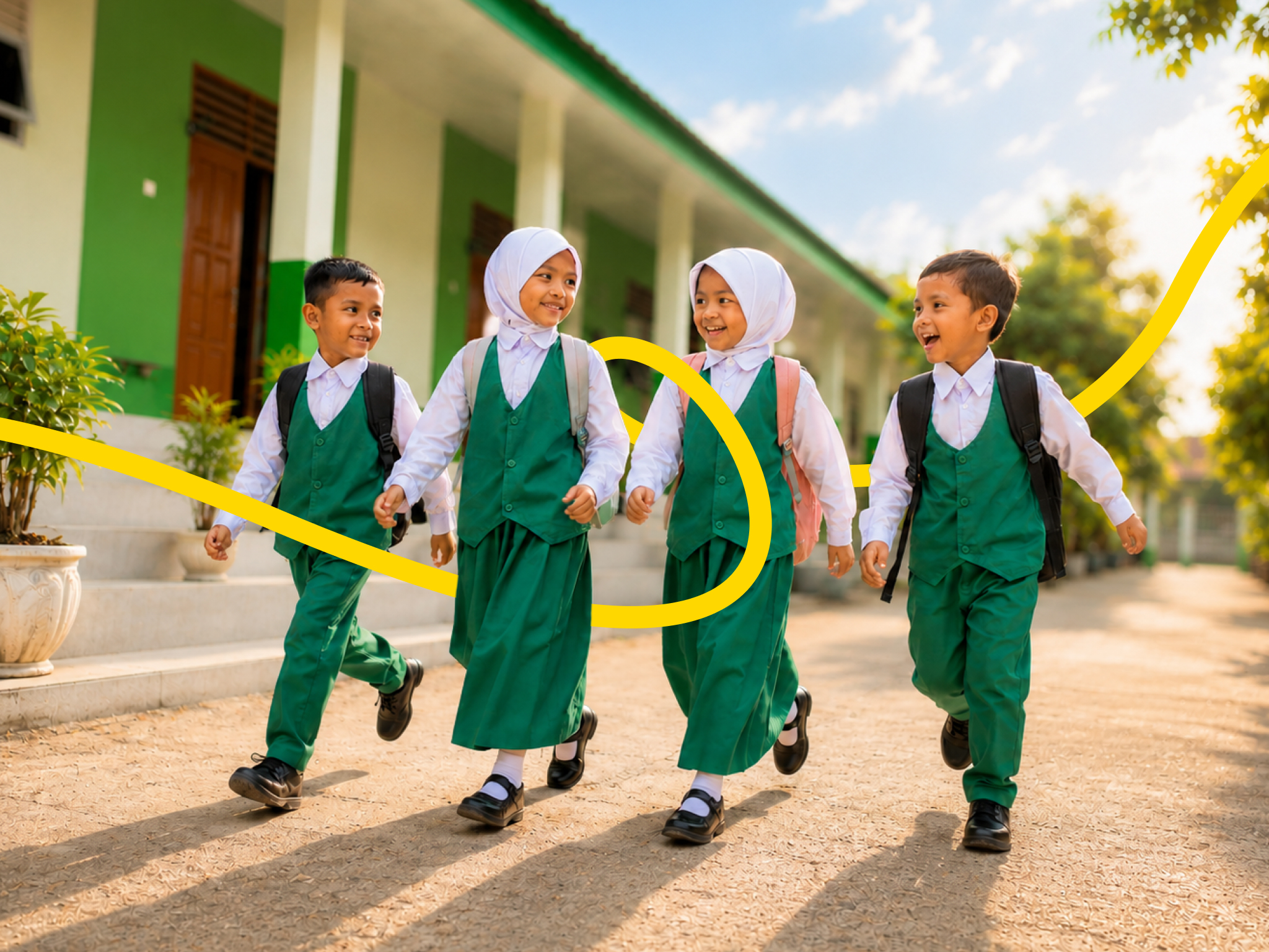 Kegiatan belajar siswa MI Baitul Amar